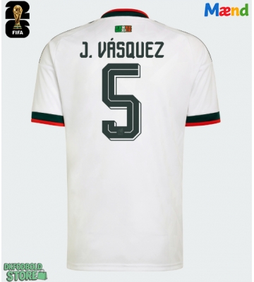 Mexico Johan Vasquez #5 Replika Udebanetrøje VM 2026 Kortærmet